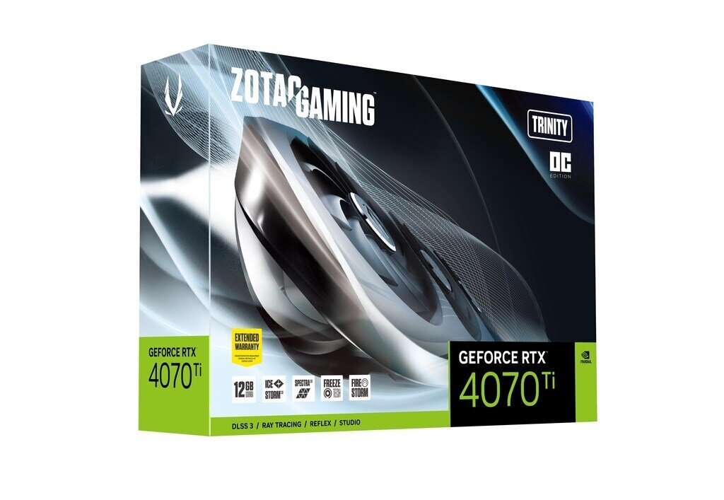 Zotac GAMING GeForce RTX 4070 Ti Trinity OC (ZT-D40710J-10P) hind ja info | Videokaardid (GPU) | kaup24.ee