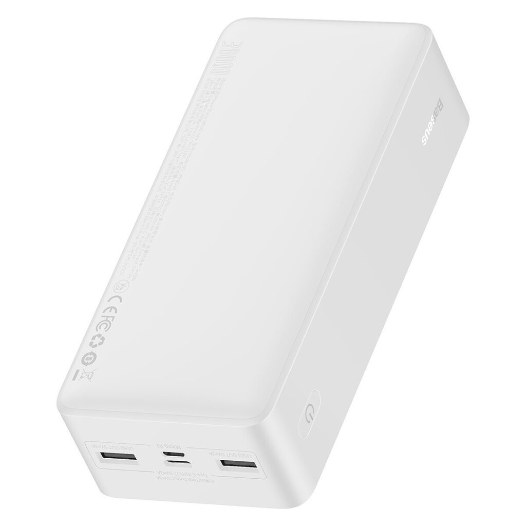 Baseus Bipow 30000mAh 15W + USB-A - Micro USB cable 0.25m (PPBD050202) hind ja info | Akupangad | kaup24.ee