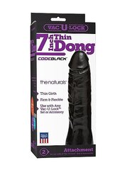 Dildo Doc Johnson The Naturals Thin Dong Thin Dong 7”, must hind ja info | Dildod | kaup24.ee