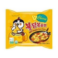 Ramen SAMYANG (HOT CHICKEN CHEESE), 140g hind ja info | Supid, puljongid | kaup24.ee