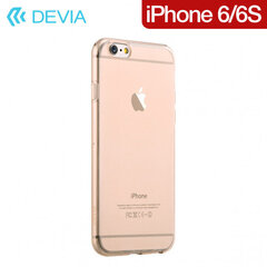 Tagakaaned Devia    Apple    iPhone 6/6s Naked Transparent    Rose Gold hind ja info | Telefoni kaaned, ümbrised | kaup24.ee