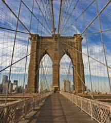 Fototapeet - Brooklyni sild 225 x 250 cm hind ja info | Fototapeedid | kaup24.ee