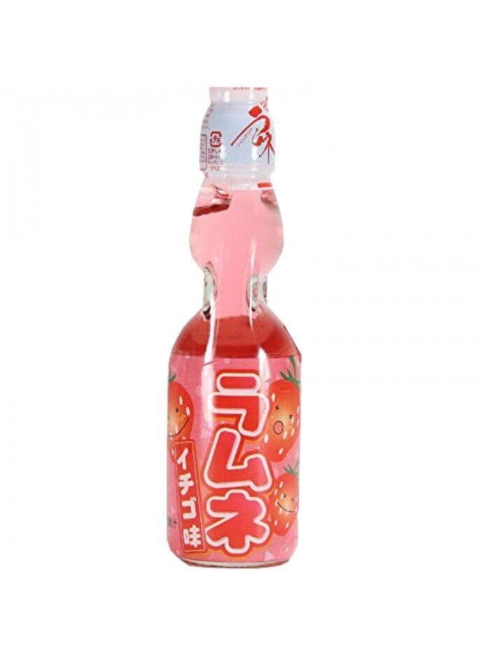 Maasikamaitseline jook Ramune 200ml hind ja info | Mittealkohoolsed joogid | kaup24.ee