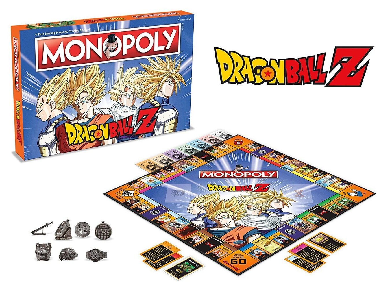 Lauamäng Hasbro Monopoly Dragon Ball Z, EN цена и информация | Lauamängud ja mõistatused | kaup24.ee