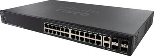 Cisco SG550X-24MPP-K9-EU цена и информация | Коммутаторы (Switch) | kaup24.ee