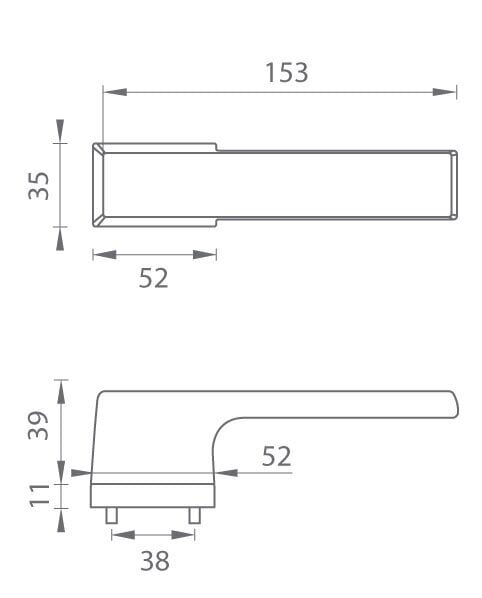 Ukselingi komplekt Tupai 3089 RT koos WC-nupp hind ja info | Ukselingid | kaup24.ee