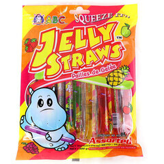 Желейные палочки JELLY STRAW (АССОРТИ), 300г kaina ir informacija | Сладости | kaup24.ee