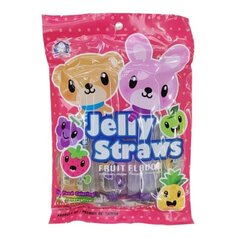 Tarretisepulgad JELLY STRAWS (FRUIT), 300g hind ja info | Maiustused | kaup24.ee