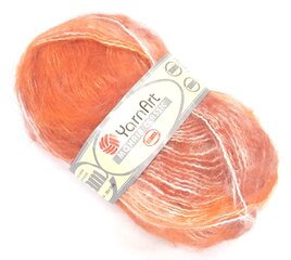 Kudumislõng YarnArt Mohair Classic 100 g, värvus 355O hind ja info | Kudumistarvikud | kaup24.ee