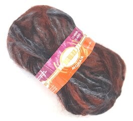 Пряжа для вязания Ram Mohair 100 г, цвет - красный, синий, черный цена и информация | Принадлежности для вязания | kaup24.ee