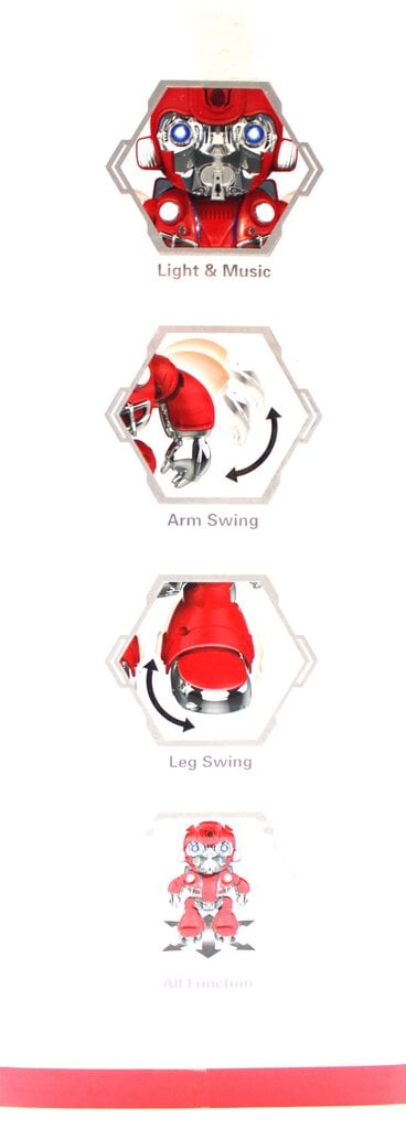 Reprodutseeritav – programmeeritav kaugjuhtimispuldiga robot цена и информация | Poiste mänguasjad | kaup24.ee