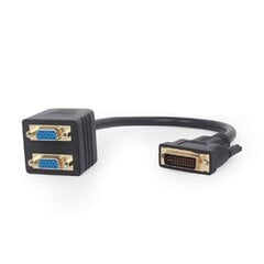 GEMBIRD A-DVI-2VGA-01 цена и информация | Адаптеры и USB-hub | kaup24.ee