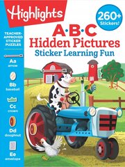 ABC Hidden Pictures Sticker Learning Fun цена и информация | Книги для малышей | kaup24.ee