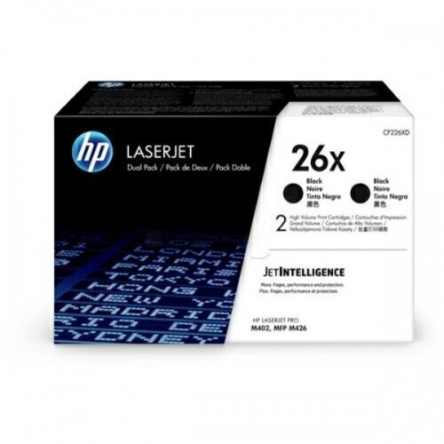 HP No.26X (CF226XD), must kasett hind ja info | Laserprinteri toonerid | kaup24.ee