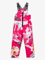 Зимний комбинезон для детей GULLIVER With A Large Floral Pattern Pink цена и информация | Зимняя одежда для детей | kaup24.ee