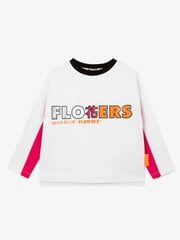 T-särk tüdrukutele Gulliver Fragrance Of Flowers White, valge hind ja info | Tüdrukute särgid | kaup24.ee