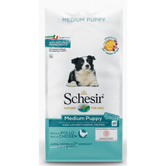 Сухой корм Schesir Medium Puppy для средних пород, беременных и кормящих сук, Z 020023, 3 кг цена и информация | Сухой корм для собак | kaup24.ee