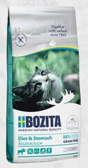 Bozita Grain Free Diet & Stomach Elk, 10kg - teraviljavaba kuivtoit alniga tundlikele või valivatele kassidele, Z 010097 hind ja info | Kuivtoit kassidele | kaup24.ee