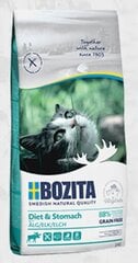 Bozita Grain Free Diet & Stomach Elk, 2kg - teraviljavaba kuivtoit alniga tundlikele või valivatele kassidele, Z 010096 hind ja info | Kuivtoit kassidele | kaup24.ee