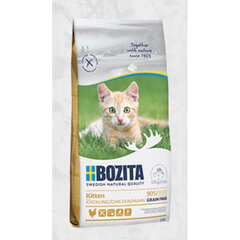 Беззерновой корм для котят Bozita Grain Free Kitten Chicken с курицей, Z 010089+010088, 10 кг + 2 кг цена и информация | Сухой корм для кошек | kaup24.ee