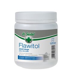 Dr.Seidel Flawitol Adult Dogs, 200tbl/320g - täiskasvanud koertele - üldisele tervisele, Z 290030 hind ja info | Toidulisandid ja parasiitide vastased tooted | kaup24.ee