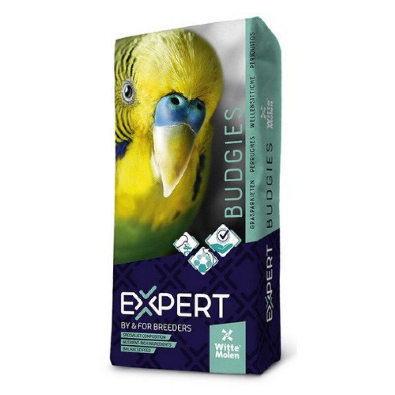 Witte Molen Expert Base Budgies, 20kg - toit väikestele papagoidele, Z 320159 hind ja info | Linnutoidud | kaup24.ee