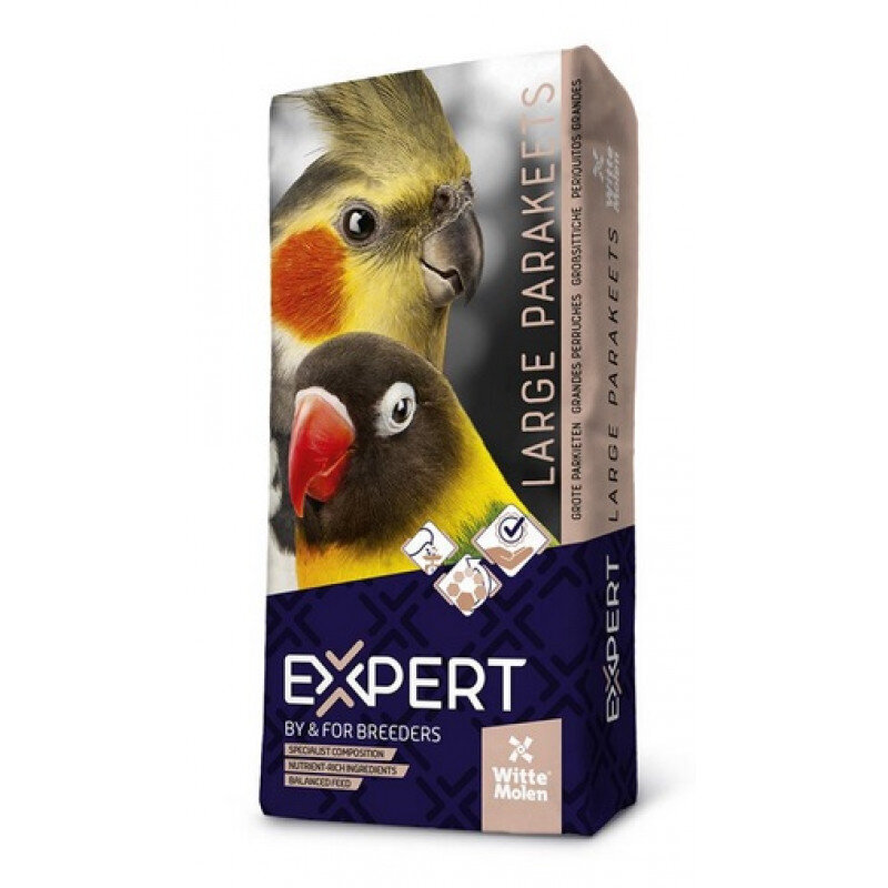 Witte Molen Expert Base Large Papagoid, 20kg - toit keskmise suurusega papagoidele, Z 320160 hind ja info | Linnutoidud | kaup24.ee