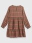 Kleit tüdrukutele Tommy Hilfiger Preppy Check, pruun hind ja info | Tüdrukute kleidid | kaup24.ee