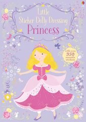Little Sticker Dolly Dressing Princess UK цена и информация | Книги для малышей | kaup24.ee
