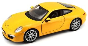 Mudelauto Porsche 911 Bburago 1:24 hind ja info | Poiste mänguasjad | kaup24.ee
