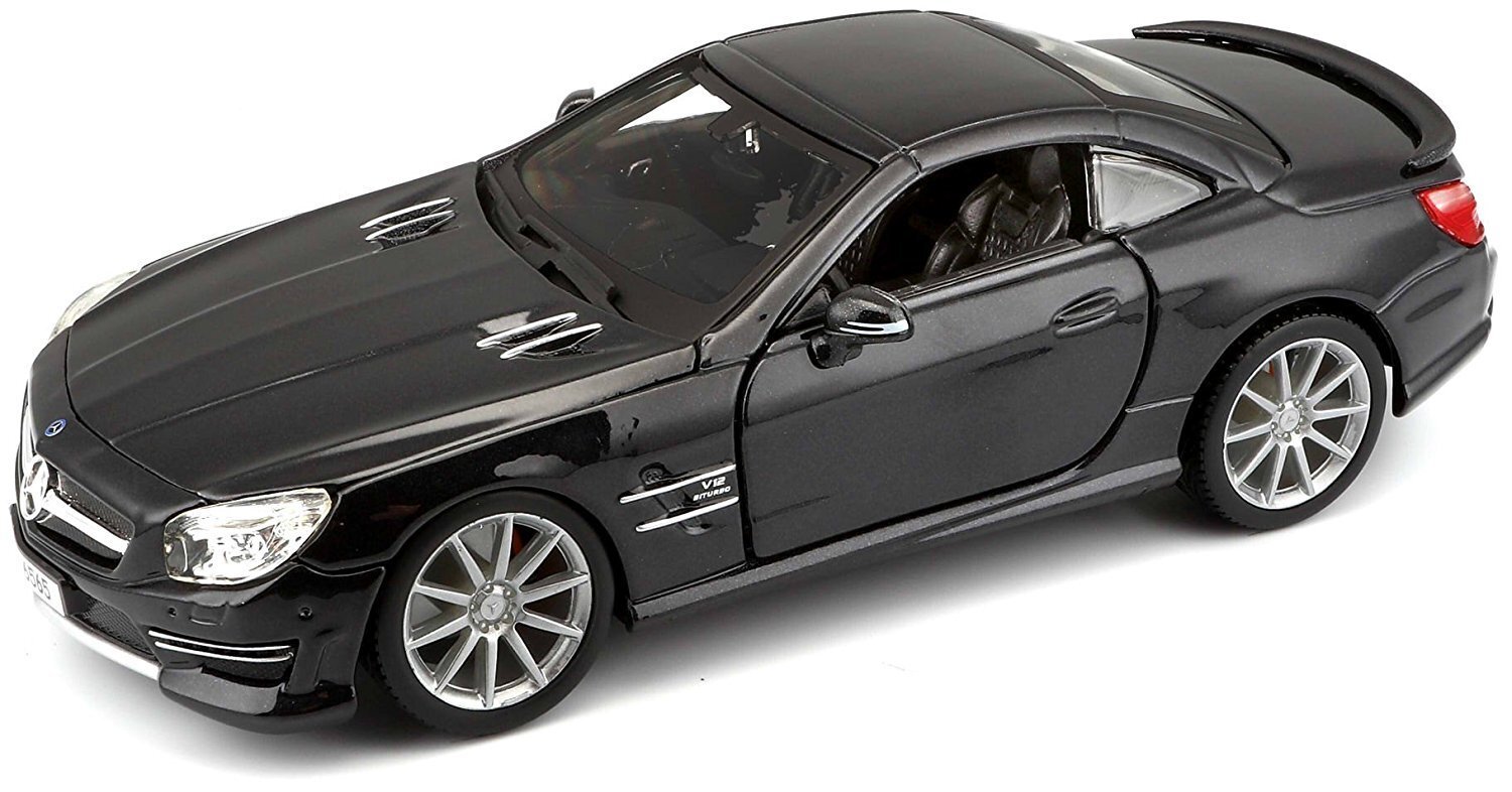 Mudelauto Mercedes Benz Sl 65 Amg Bburago 1:24 hind ja info | Poiste mänguasjad | kaup24.ee