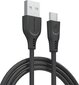 Somostel SMS-BT09, USB A-USB C, 1 m цена и информация | Mobiiltelefonide kaablid | kaup24.ee