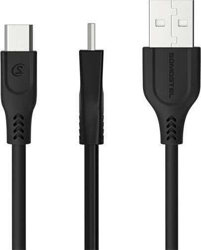 Somostel SMS-BT09, USB A-USB C, 1 m hind ja info | Mobiiltelefonide kaablid | kaup24.ee