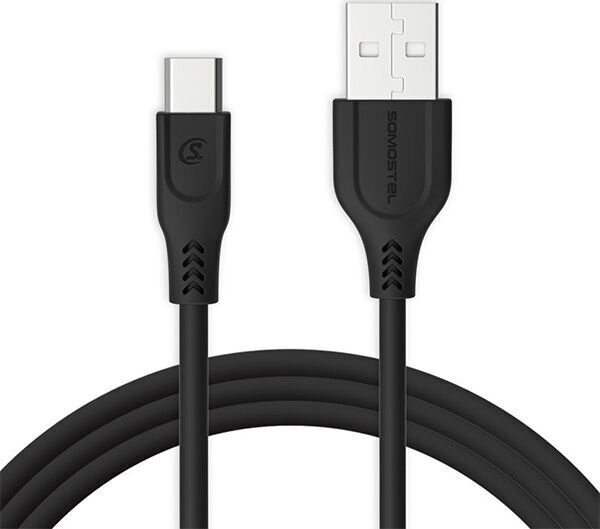 Somostel SMS-BT09, USB A-USB C, 1 m hind ja info | Mobiiltelefonide kaablid | kaup24.ee