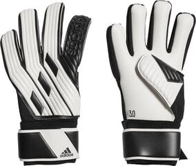 Вратарские перчатки Adidas Tiro League 381, белые цена и информация | Тренировочные перчатки. Размер 5 | kaup24.ee