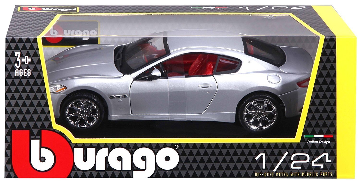 Mudelauto Bijoux Maserati Grant Bburago 1:24 цена и информация | Poiste mänguasjad | kaup24.ee