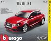 Mudelauto Audi A1 Bburago 1:24 цена и информация | Poiste mänguasjad | kaup24.ee