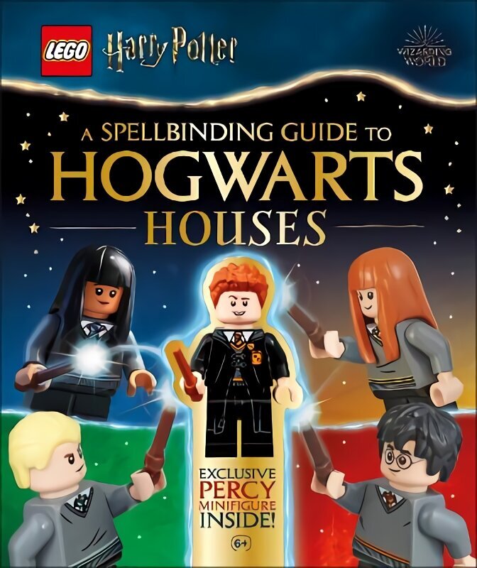 LEGO Harry Potter A Spellbinding Guide to Hogwarts Houses: With Exclusive Percy Weasley Minifigure цена и информация | Noortekirjandus | kaup24.ee