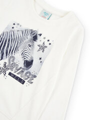Детская футболка BOBOLI White цена и информация | Рубашки для девочек | kaup24.ee