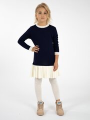 Püksid tüdrukutele Kimko Milk, valge hind ja info | Tüdrukute retuusid, püksid | kaup24.ee
