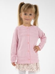 Tüdrukute kampsun Kimko Pink, roosa цена и информация | Свитеры, жилетки, пиджаки для девочек | kaup24.ee