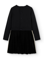 Платье BOBOLI Combined Knit Black 520236263 цена и информация | Платья для девочек | kaup24.ee