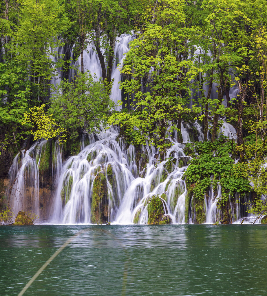 Fototapeet - Plitvice järved 225 x 250 cm hind ja info | Fototapeedid | kaup24.ee