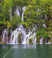 Fototapeet - Plitvice järved 225 x 250 cm hind ja info | Fototapeedid | kaup24.ee