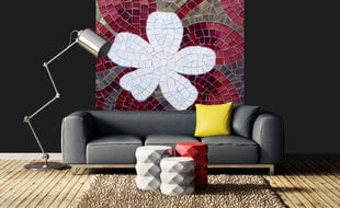 Фотообои - Красная мозаика 225х250 см цена и информация | Фотообои | kaup24.ee