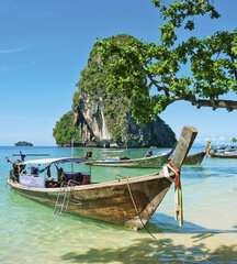Fototapeet - Troopiline Indoneesia saar 225 x 250 cm цена и информация | Фотообои | kaup24.ee