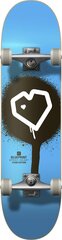 Rula Blueprint Spray Heart V2 Black/Black/White - 8" цена и информация | Скейтборды | kaup24.ee