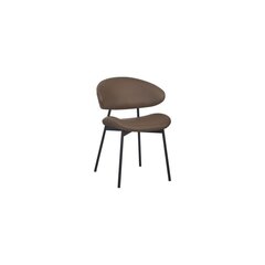 Обеденный стул DKD Home Decor Коричневый Полиуретан Металл (57 x 57 x 77 cm) цена и информация | Стулья для кухни и столовой | kaup24.ee