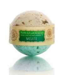 Meresoola vannipall viinamarjaseemne õliga Saules fabrika Mojito 145 g цена и информация | Масла, гели для душа | kaup24.ee