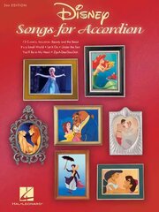 Disney Songs for Accordion - 3rd Edition hind ja info | Kunstiraamatud | kaup24.ee